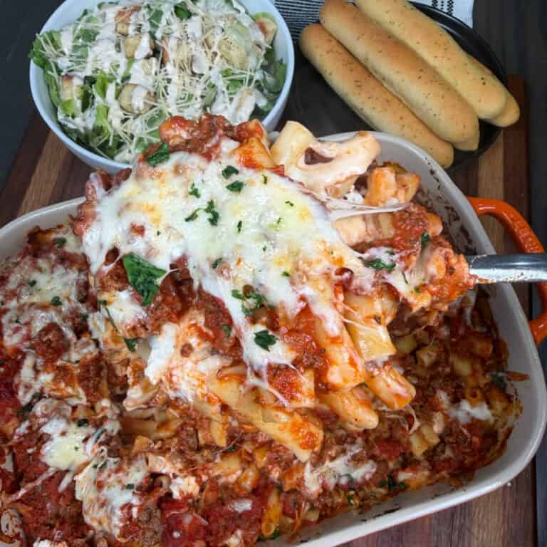 Cheesy Baked Ziti