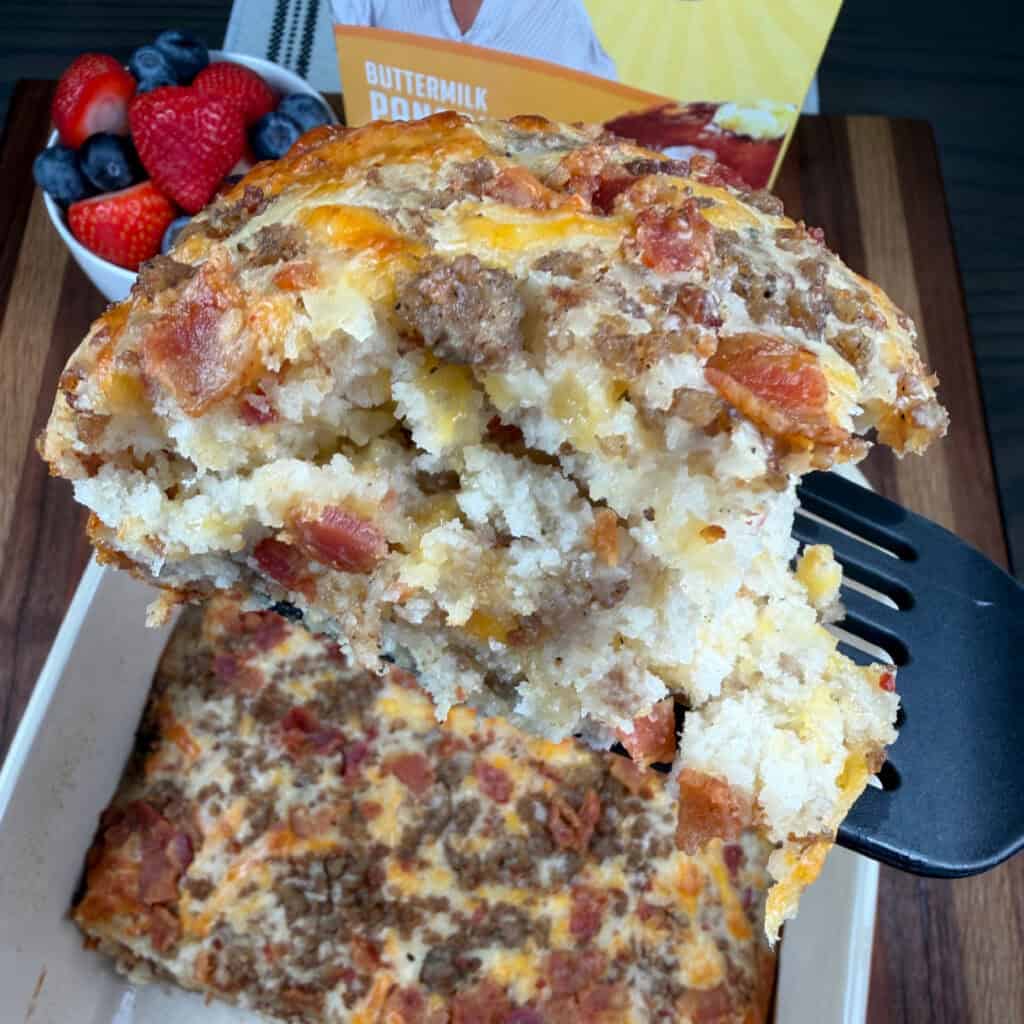 Pancake Breakfast Casserole