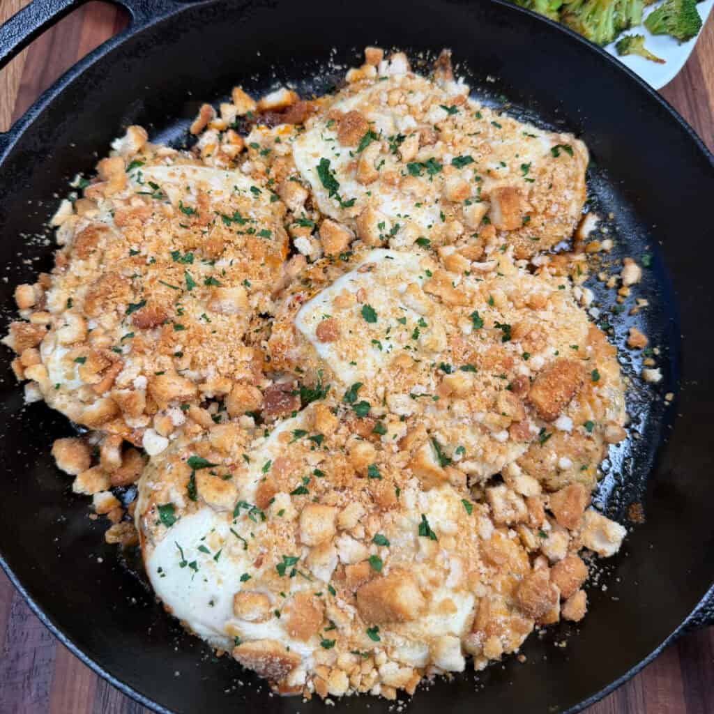 One Pan Parmesan Garlic Chicken