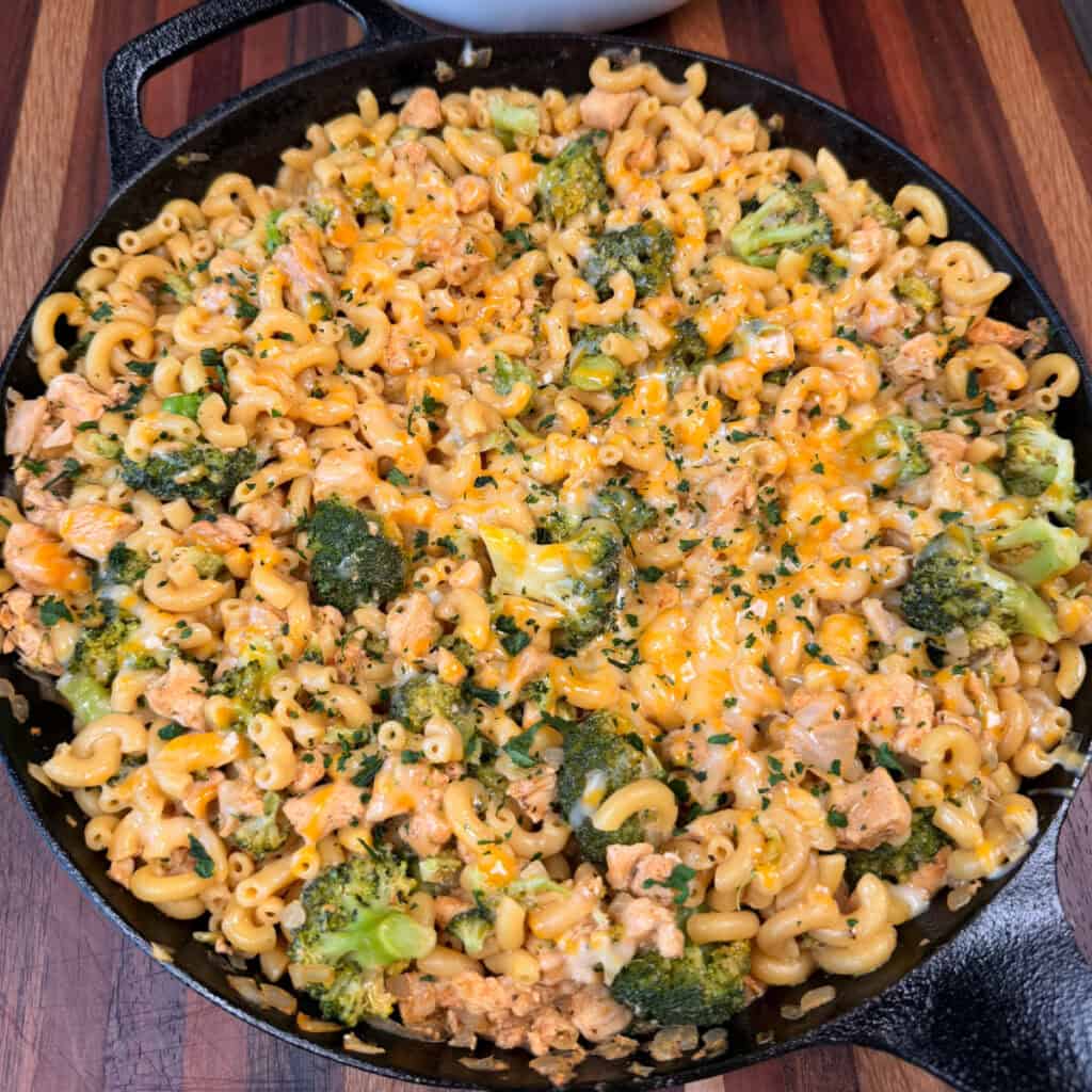 Cheesy Chicken Broccoli Mac