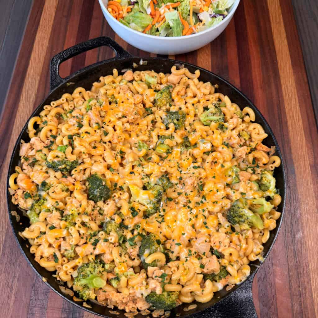 Cheesy Chicken Broccoli Mac