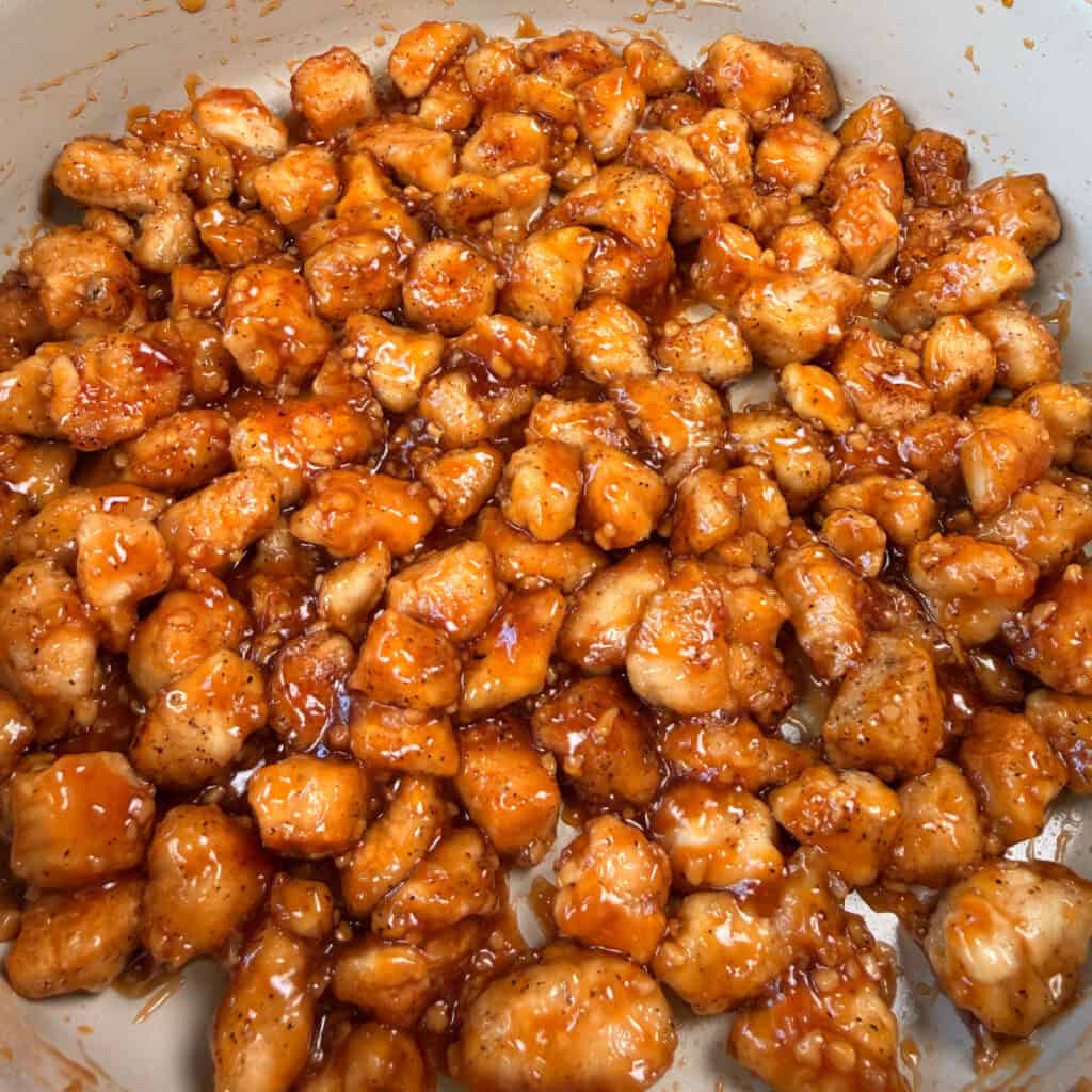 Sticky Honey Garlic Chicken