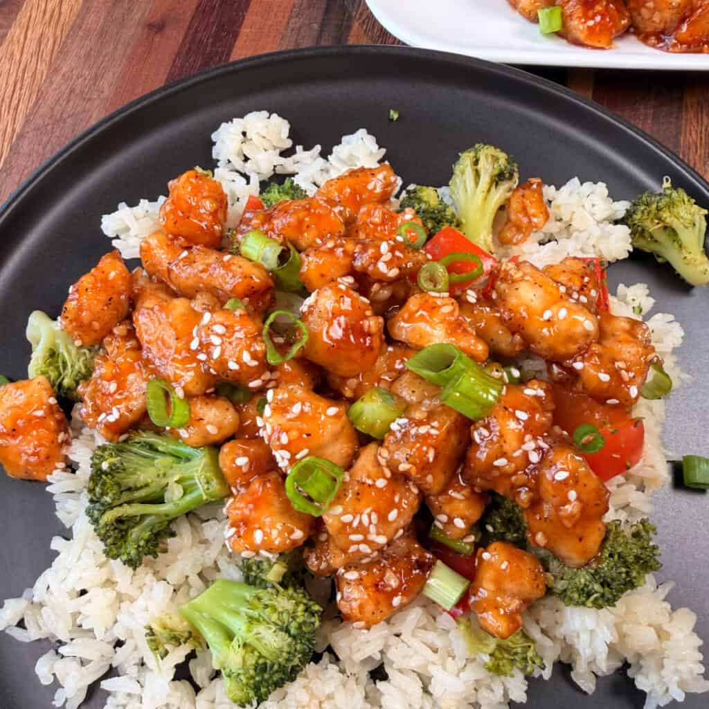 Sticky Honey Garlic Chicken