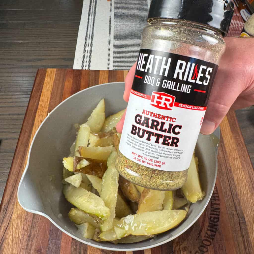 Seasoning Potato Wedges