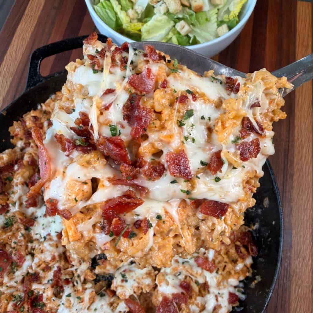 Parmesan Garlic Chicken and Rice