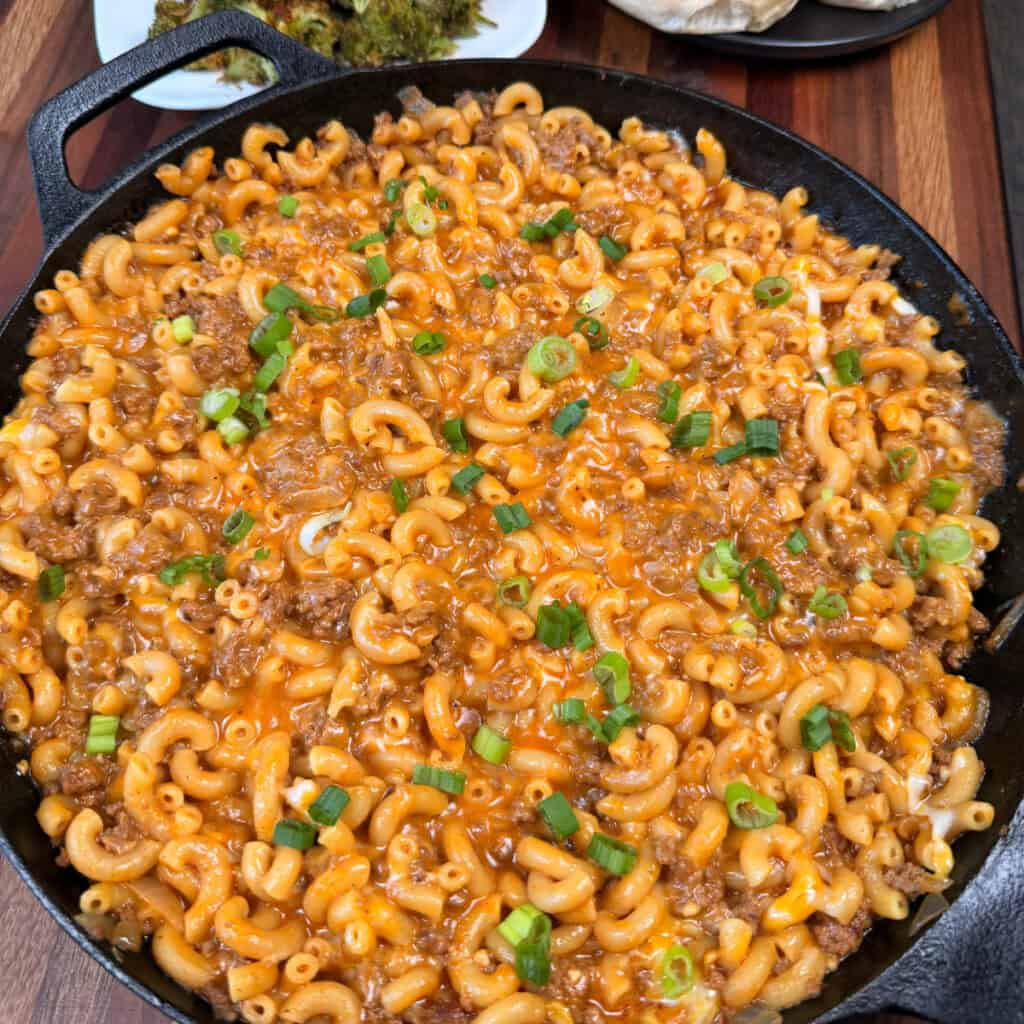 One Pan Cheeseburger Mac