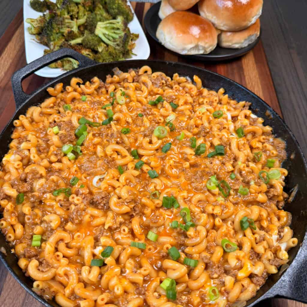 One Pan Cheeseburger Mac