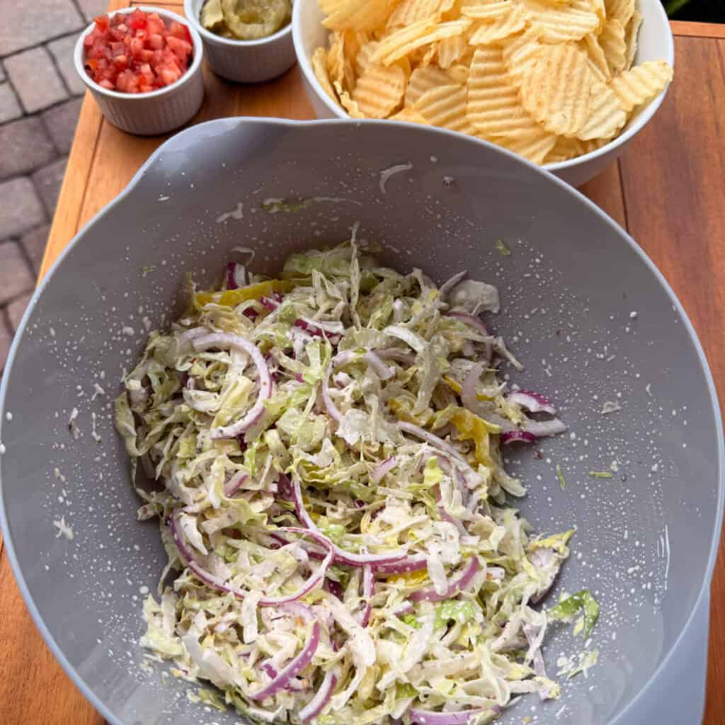Grinder Salad Mixture
