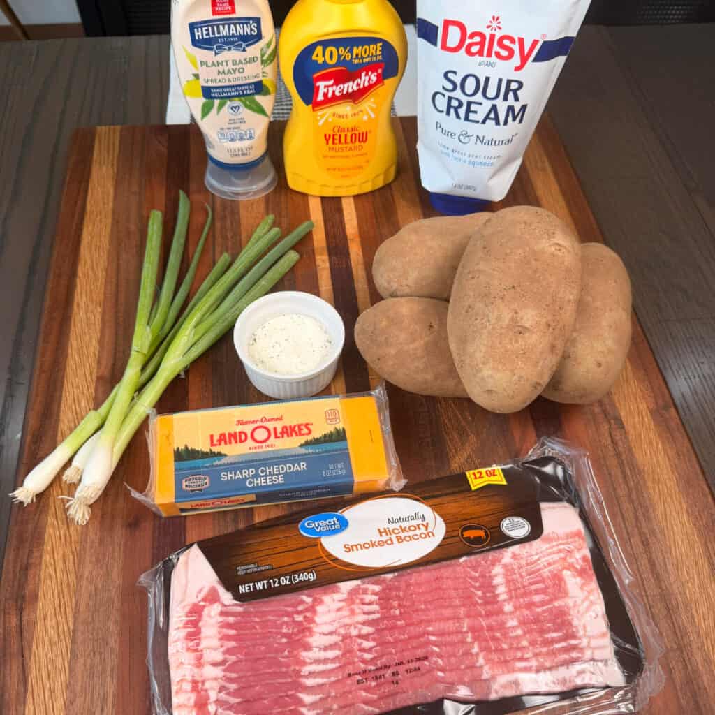 Potato Salad Ingredients