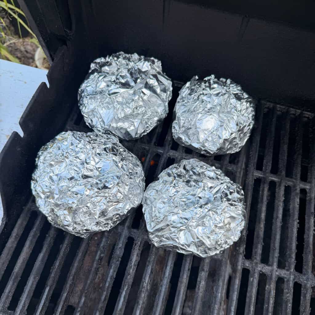 Foil Packets on the grill