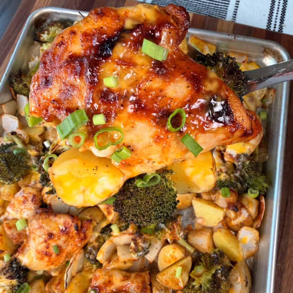 Honey Mustard Chicken Thighs