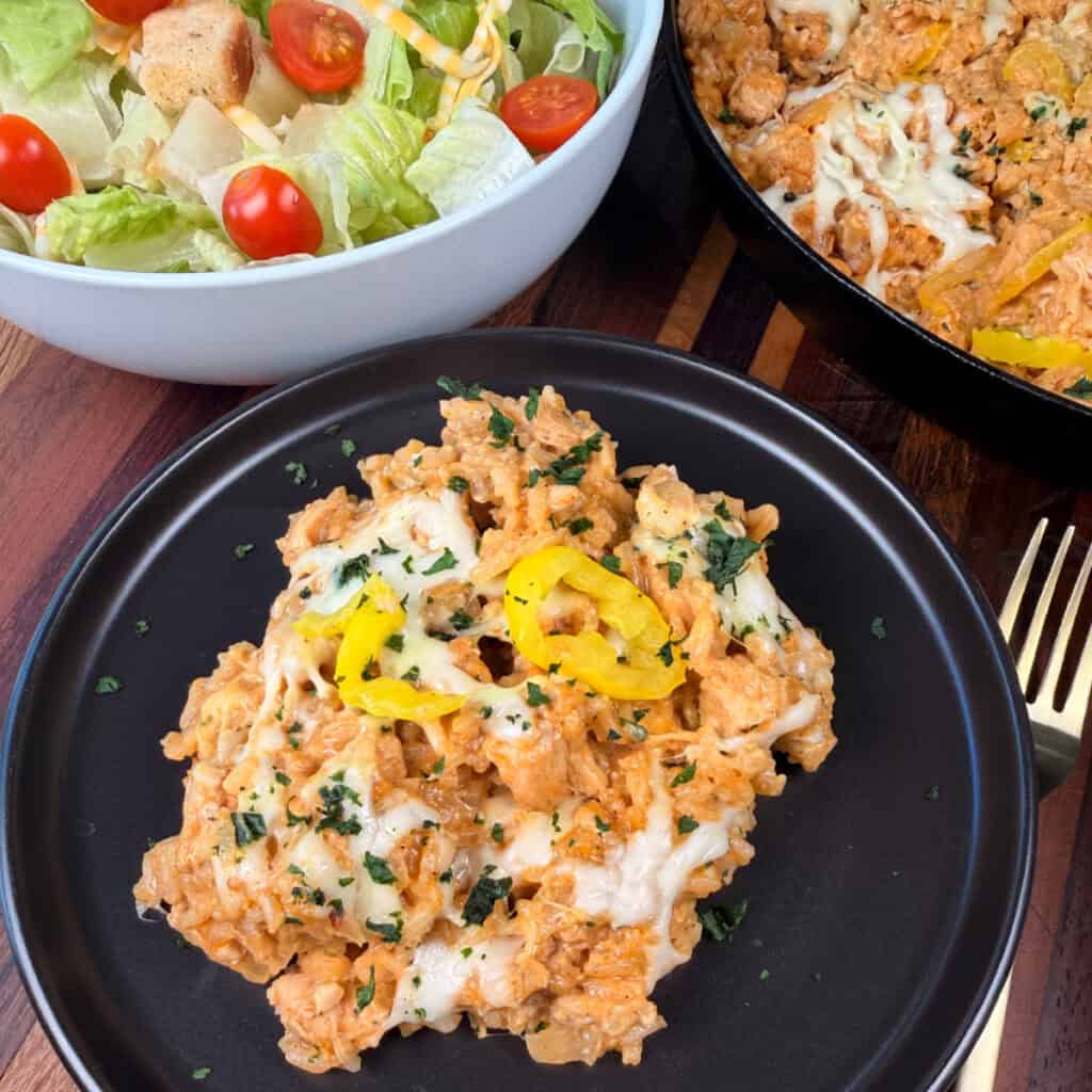 One-Pan Mississippi Chicken and Rice
