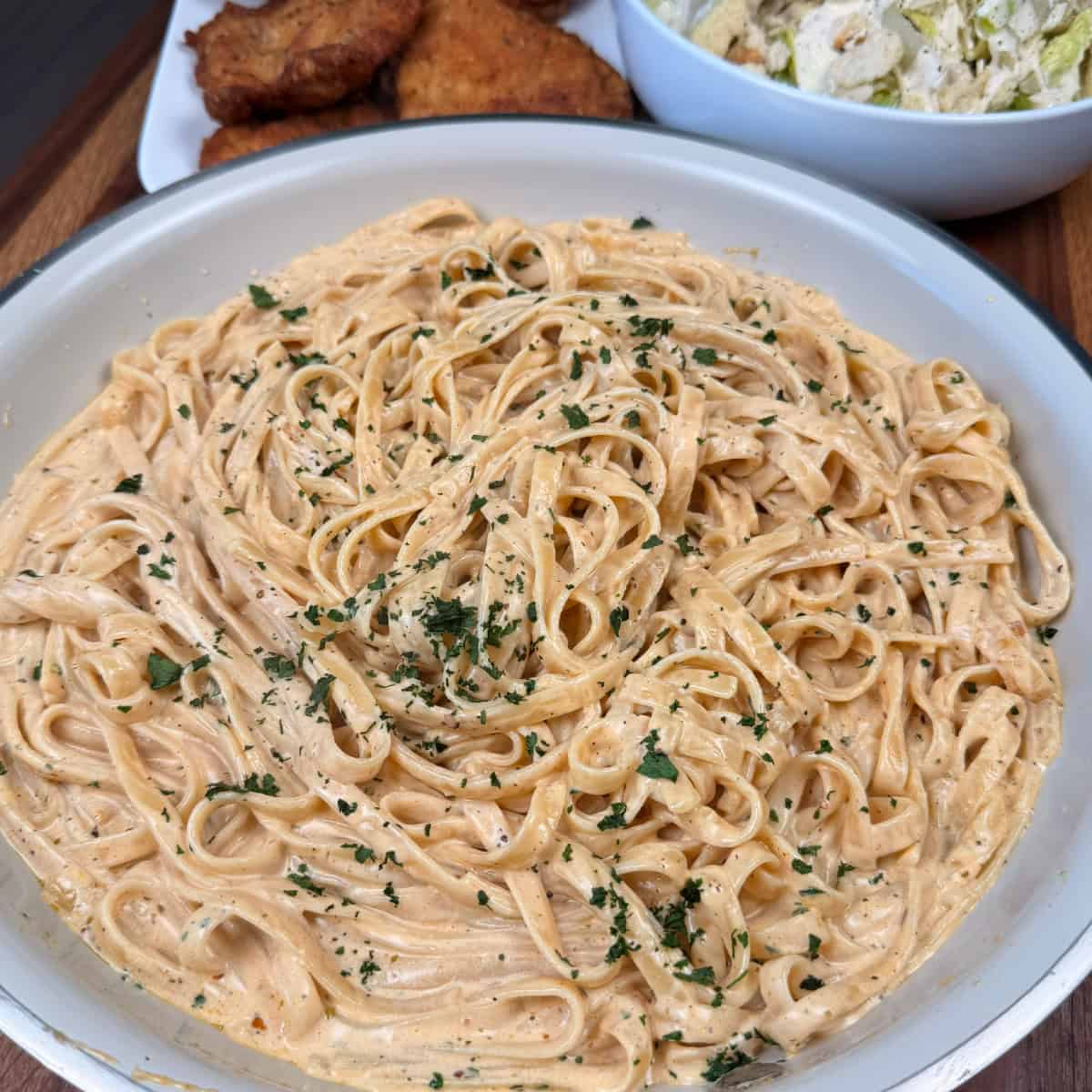 Spicy Alfredo Pasta